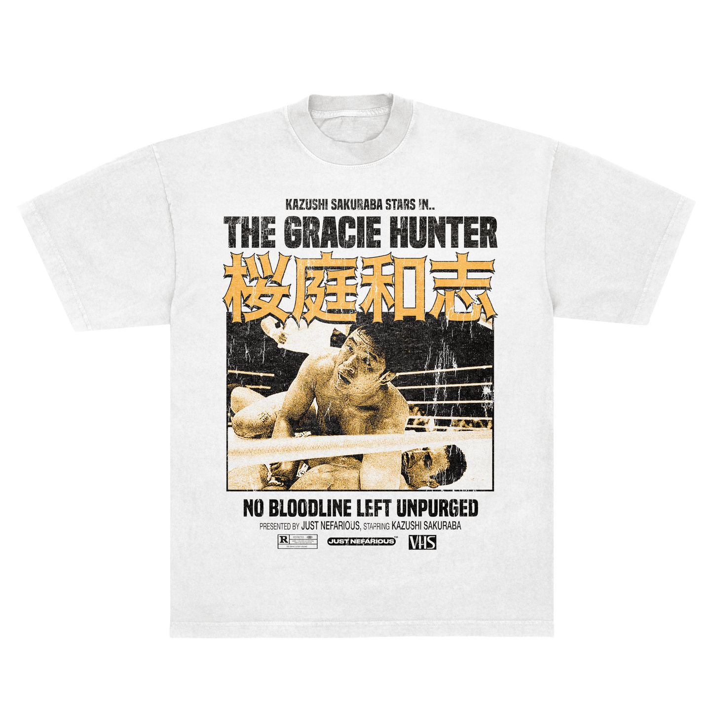 Kazushi Sakuraba Tee shirt mma, full violence, ufc shirts